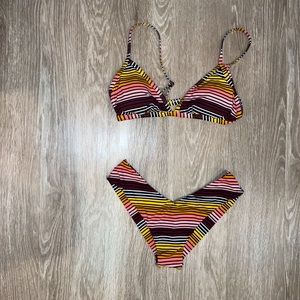 Billabong Cheeky Striped Bikini